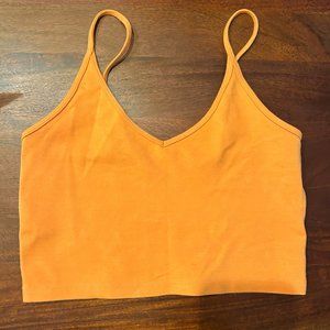 Aritzia Sunday best soft orange spaghetti strap tank sz M